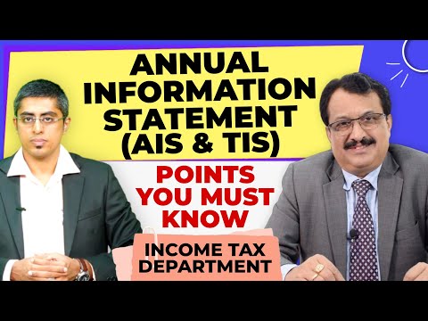 UPDATE - INCOME TAX MATTERS - Annual Information Statement (AIS & TIS) - Points You Must Know