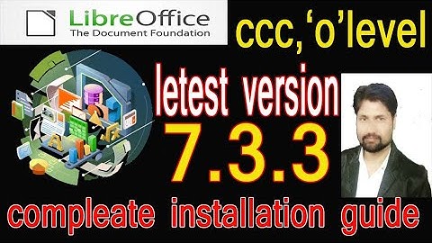 how to install libre office letest version 2022