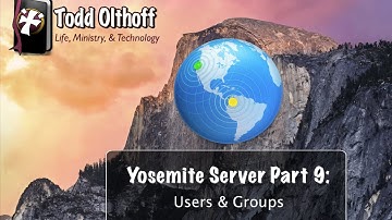 Yosemite Server Part 9: Users & Groups