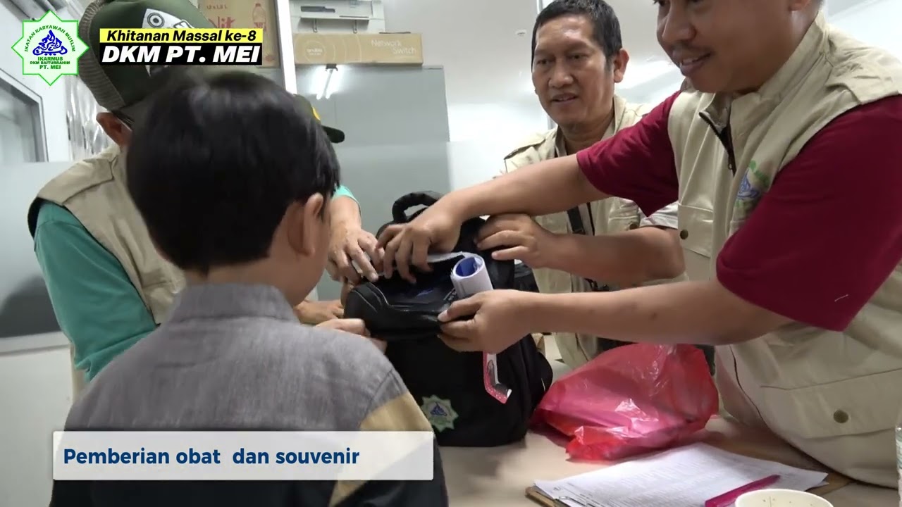 Khitanan Massal VIII 2024 | DKM Baiturrahim PT. MEI