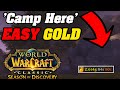 Cave camping insane gold phase 2 season of discovery  classic wow