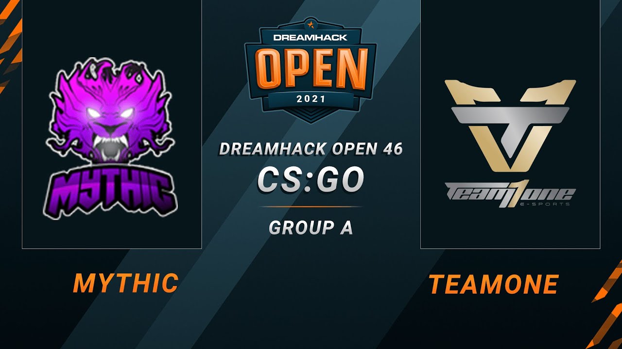 CS:GO - Mythic vs. TeamOne [Dust2] Map 1 - DreamHack Open 46  - Group A - NA