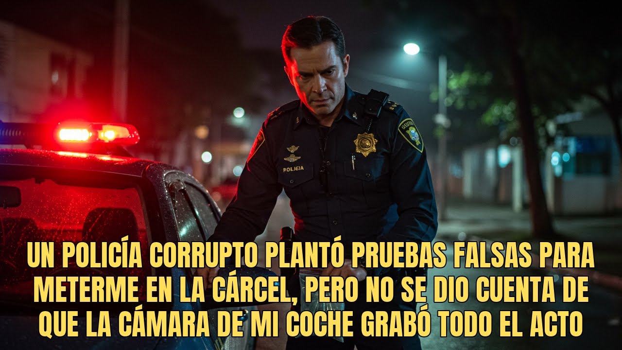 Un policía corrupto plantó pruebas falsas para meterme en la cárcel, pero no se dio cuenta de...