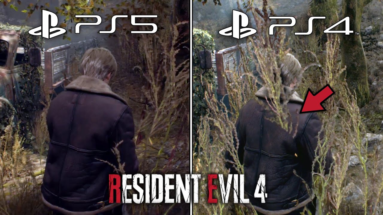 Resident Evil 4 (PS4 Vs. PS4 pro Vs. PS5) Comparación Gráfica & FPS 