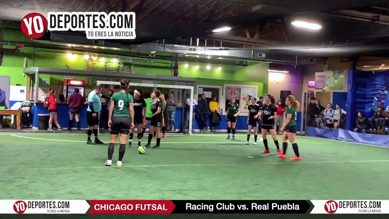 ⚽️Racing Club 🆚 Real Puebla Chicago Futsal Academy Club House YouTube