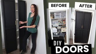 DIY Cabinet Doors | Furniture Flip Under $100 by NextJeneration 43,113 views 3 years ago 14 minutes, 29 seconds