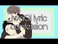 Iwaizumi confesses | IwaOi lyric confession | I fell in love with my best friend