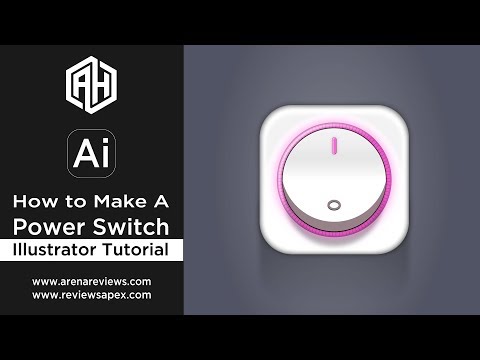 How To Make A Power Switch - Illustrator Tutorial