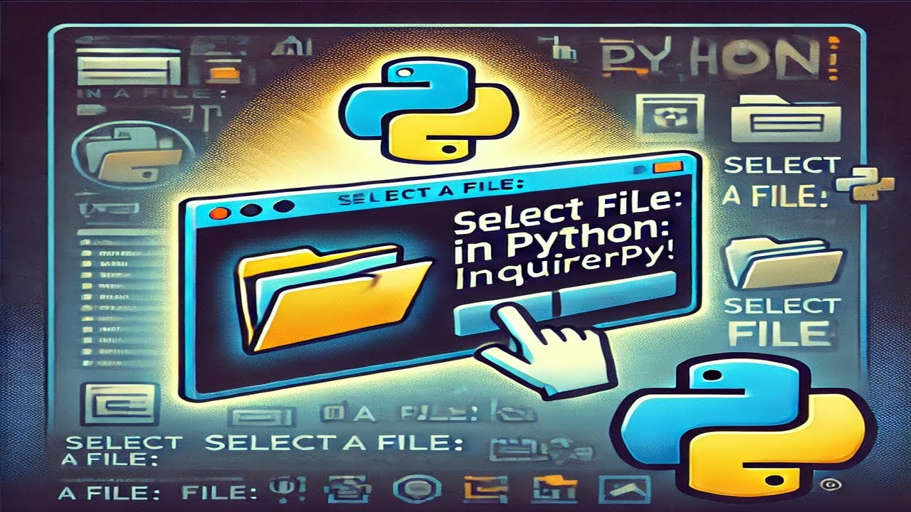 Python Inquirerpy Como Selecionar Arquivos no Terminal com InquirerPy! - YouTube