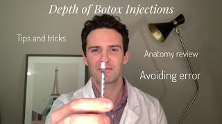 Injectors Anatomy: botox depth around the face