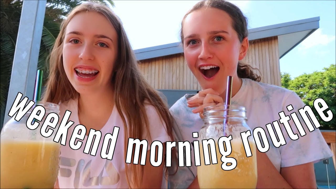 MORNING ROUTINE / DAY IN OUR LIFE! *weekend edition vlog*