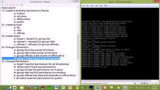 Create Directory, Group, User, Change Ownership and Change Permission In Linux Server