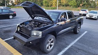 Remote Idle Air Control Valve & Straight Pipe Delete 5.7 Hemi Swapped 3rd Gen Dakota