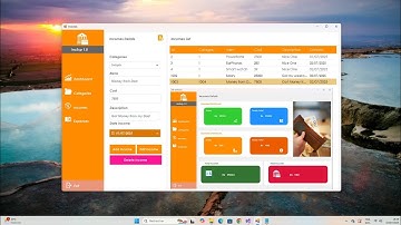 Incomes Expenses Management System Using C# and SQL Server 