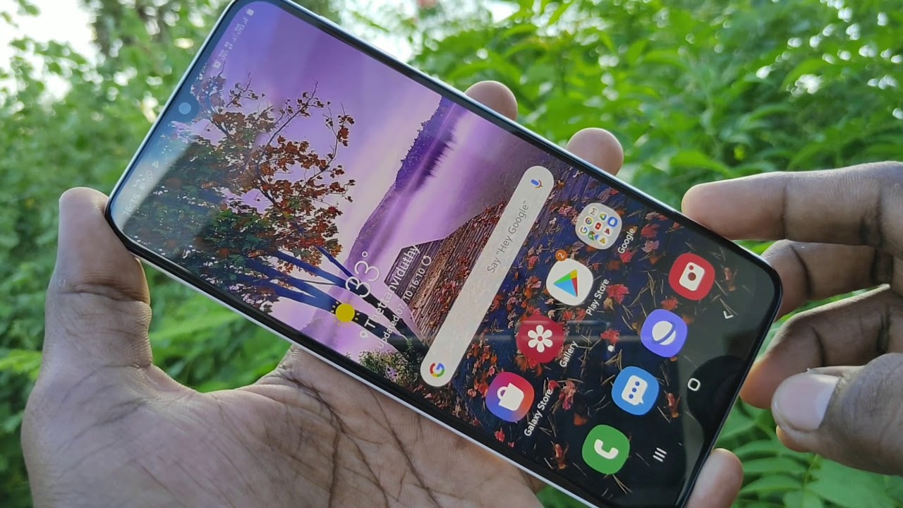 How to hide home screen apps in Samsung Galaxy M30s - YouTube
