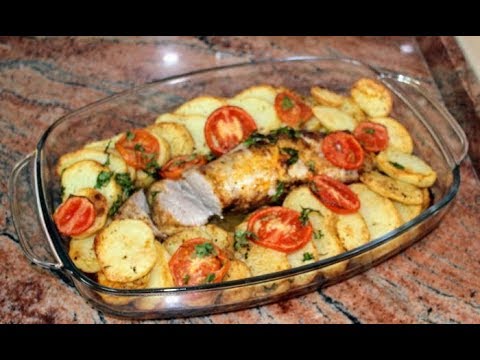 Видео: Как да печем свинско с круша (домат, сирене или шунка)