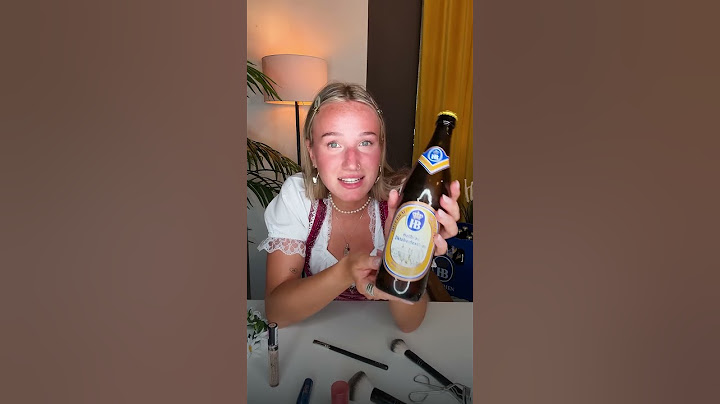 O' zapft is!* Das perfekte Bier für die Wiesn dahoam.🍻#GRWM