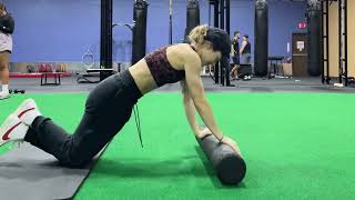 Foam Roller Ab Walkout