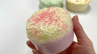 Asmr Slime Crunchy Slime Er Slime With Foam Beads Video