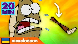 Губка Боб Квадратні Штани | 20 хвилин безперервних веселощів від Фреда | Nickelodeon Cyrillic