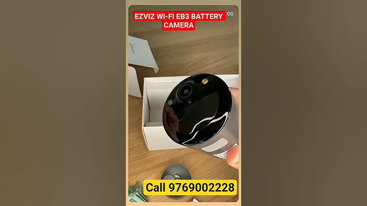 EZVIZ WI-FI CB3 BATTERY CAMERA #ezviz #cctvcamera