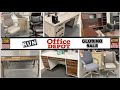 Big sale office depot closing  everything must go i  office furniture i shop with me