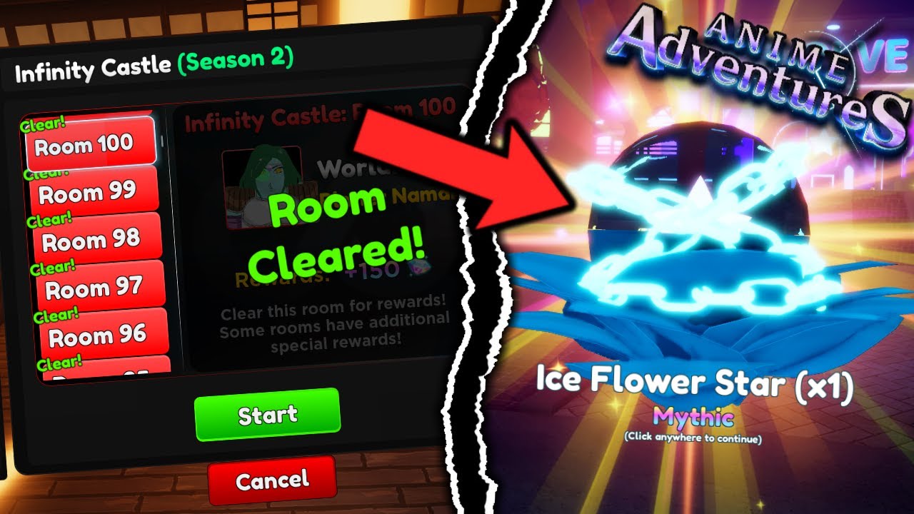 EASY WAY TO DEFEAT NEW INFINITY CASTLE SEASON 4 In Anime Adventures  Roblox  YouTube