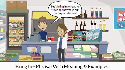 "Bring in" Phrasal Verb Meaning and Examples || Common English Phrasal Verbs