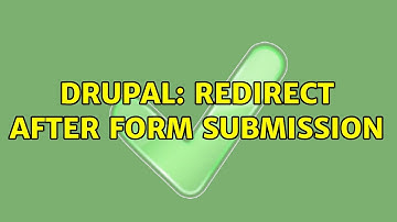 Drupal: Redirect after form submission (5 Solutions!!)
