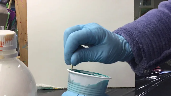 ( 838 ) How to mix acrylic for pouring