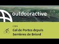 Ref:Hho7Ny3ynms Parcours v�lo de route - l'ain: col de portes depuis serri�res de briord