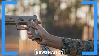 Air Force pauses M18 pistol use after airman’s death | Morning in America