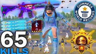 65 KILLS!😍 120FPS! BEST UPDATE EVER? MECHA FUSION MODE FIRST GAMEPLAY SOLO VS SQUAD🔥PUBG MOBILE screenshot 5