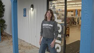 Welcome to Overflow Thrift Store at 4723 Lincoln Way, Ames, Iowa