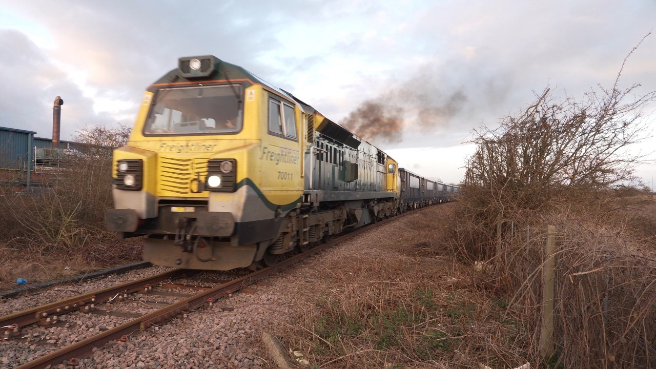 Rare class 70 visit to the Grimsby Light Railway