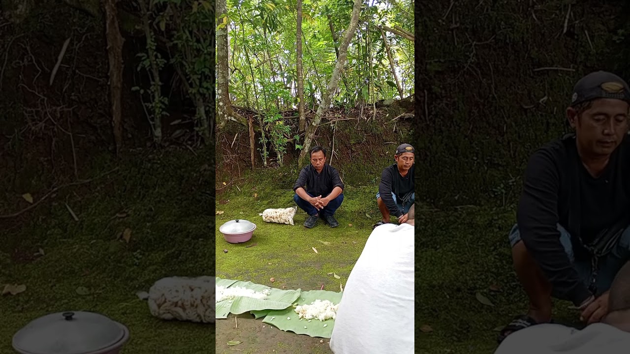 Botram bareng kru pedagang sekolahan Tasik d situs gandoang 