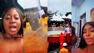 Untouchable"Ex Loretta SHOCKS Every1 by Showing Up with PRECIOUS at Hilda Baci’s Jollof Record Party