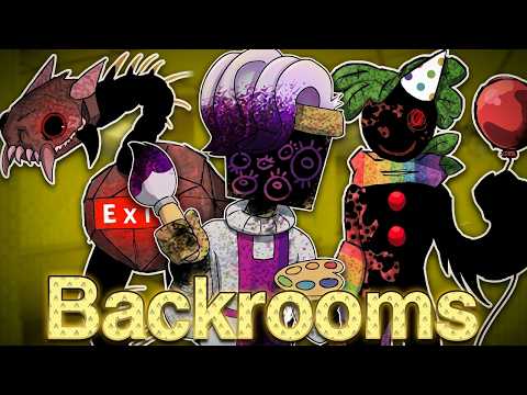 🟨🚪 DANDY’S ROOMS: TRAPPED IN THE BACKROOMS 🕳️👁️ | DANDY’S WORLD