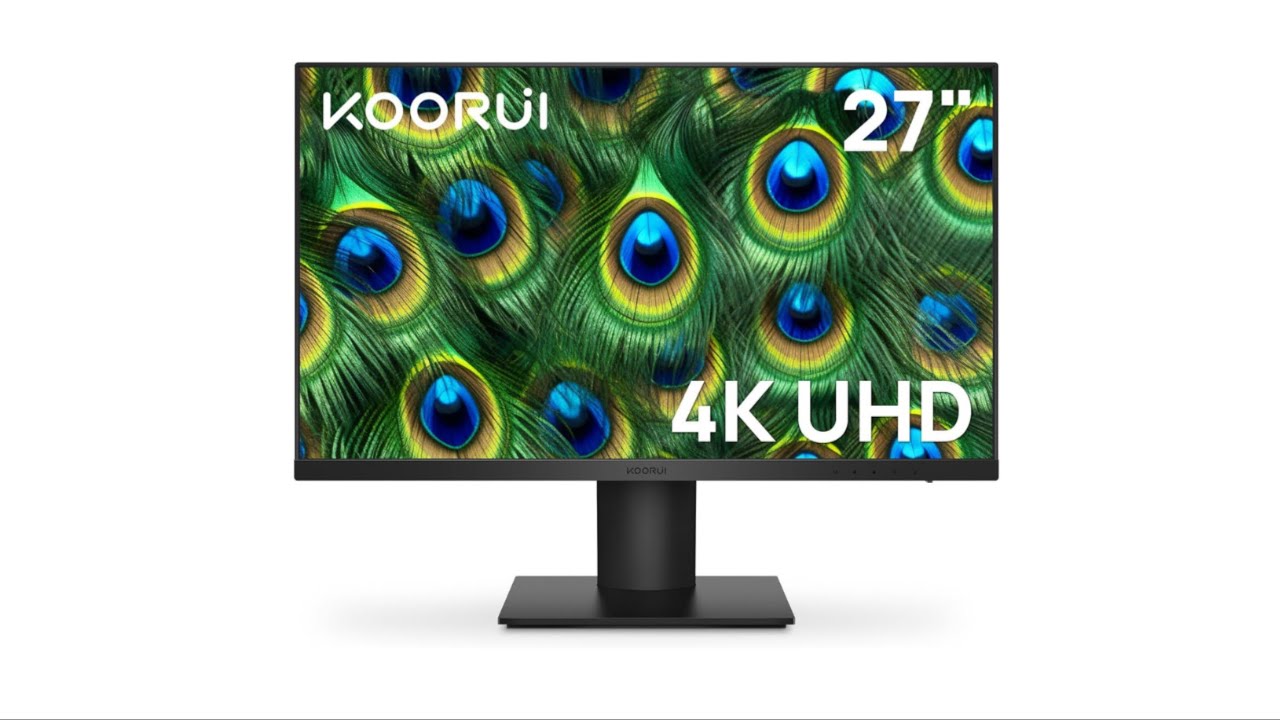 Review: KOORUI 27″ 4K Monitor | IPS UHD 99% sRGB, FreeSync & G