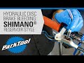 How to Bleed Hydraulic Brakes - Shimano® Reservoir Style