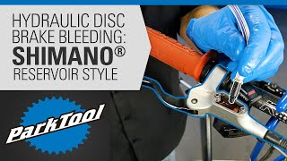 How to Bleed Hydraulic Brakes  Shimano® Reservoir Style