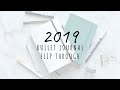 2019 BULLET JOURNAL FLIP THROUGH