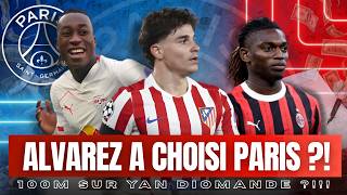 🚨INFO MERCATO & ACTU 🔴🔵 PSG ALVAREZ A CHOISI ENTRE PARIS ET LE BARÇA ! 100M€ POUR DIOMANDE ?! screenshot 2