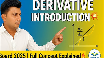 Derivative Ka Real Meaning Samjho | Class 12 Maths Chapter-5 | Complete Concept & Tricks |Board 2025