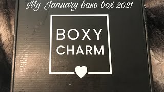 January 2021 Boxy Charm Base box #boxycharm #boxycharmbasebox #boxycharmjan2021 #subbox