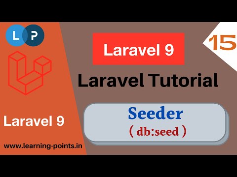 วีดีโอ: ฐานข้อมูล seeder ใน laravel คืออะไร?