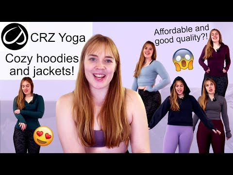 Capsule Loungewear Outfits Try On  CRZ Yoga Hoodies & Activewear