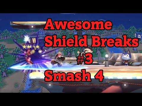 Awesome Shield Breaks in Smash 4 #3