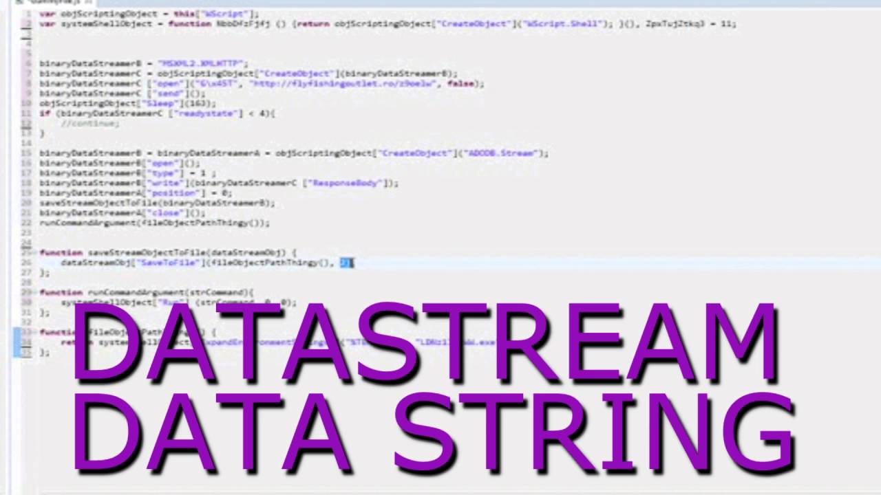 Deobfuscating Malware Javascript Part 4/4 - YouTube