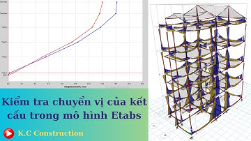 Kiểm tra chuyển vị kết cấu trong mô hình Etabs | THIẾT KẾ KẾT CẤU